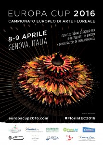 Design floreale in scena alla Coppa Europa 2016: 8 e 9 aprile a Genova