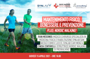 Medical Fitness e Nordic Walking: webinar giovedì 15 aprile