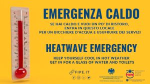 Pubblici esercizi: emergenza caldo