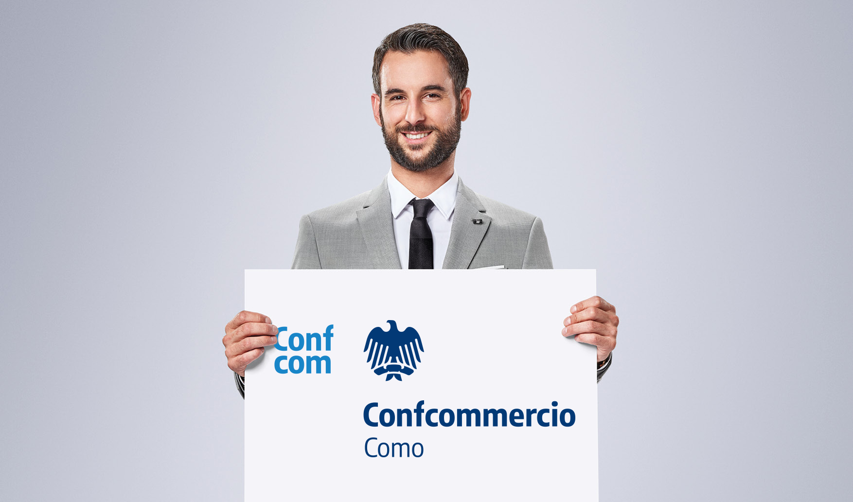 Cartello Logo Confcommercio Como Cartello Logo Confcommercio Como